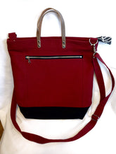 Load image into Gallery viewer, Canvas Cross Body Tote