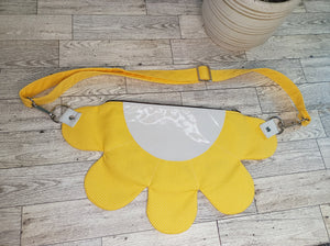 Upcycled Yellow Petal Pack Fanny Pack